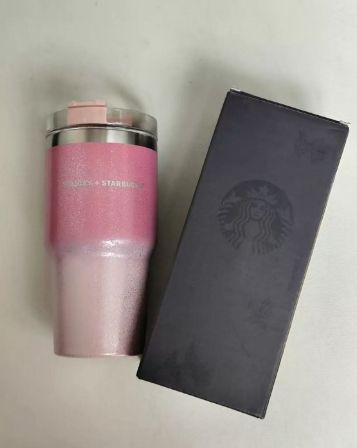 【新品送料込】スタバ×スタンレー コラボタンブラー ピンクグラデ スタバ新作】思わず発売日に買いに行った！人気ブランドの
