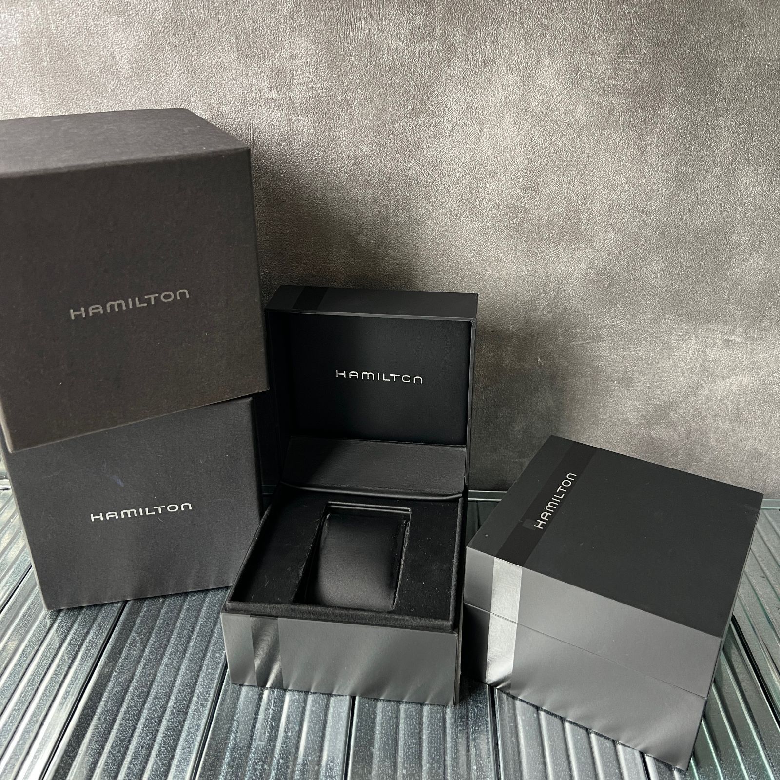 ハミルトン Hamilton 空箱 時計ケース BOX ジャンク JUNK 2点セット 