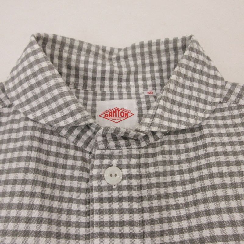 姫路東店】 中古 Danton | ダントン 長袖シャツ ギンガム
