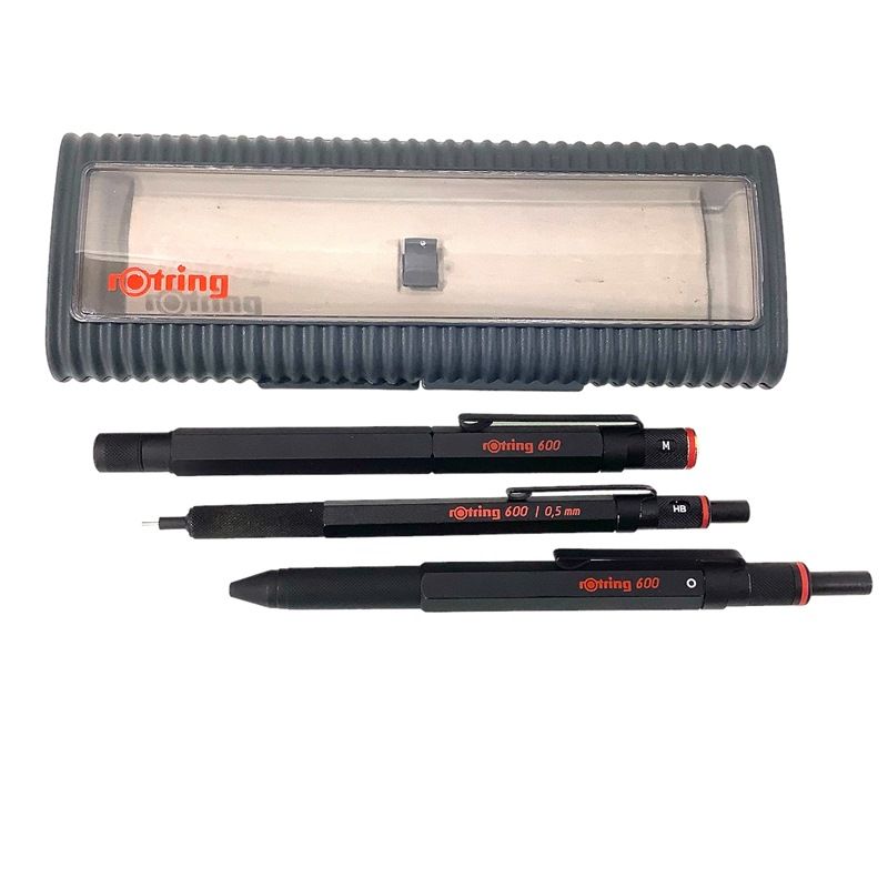 ロットリング600 18金使用万年筆+ボールペンセット ロットリング600 18金使用万年筆+ボールペンセット