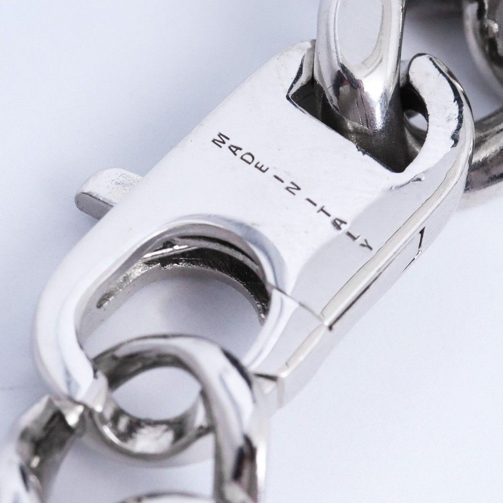 FENDI ブラス ID チェーン ブレスレット Sサイズ シルバー 7AJ543 B08 F0TH0 WWW_SHINETEETH_COM