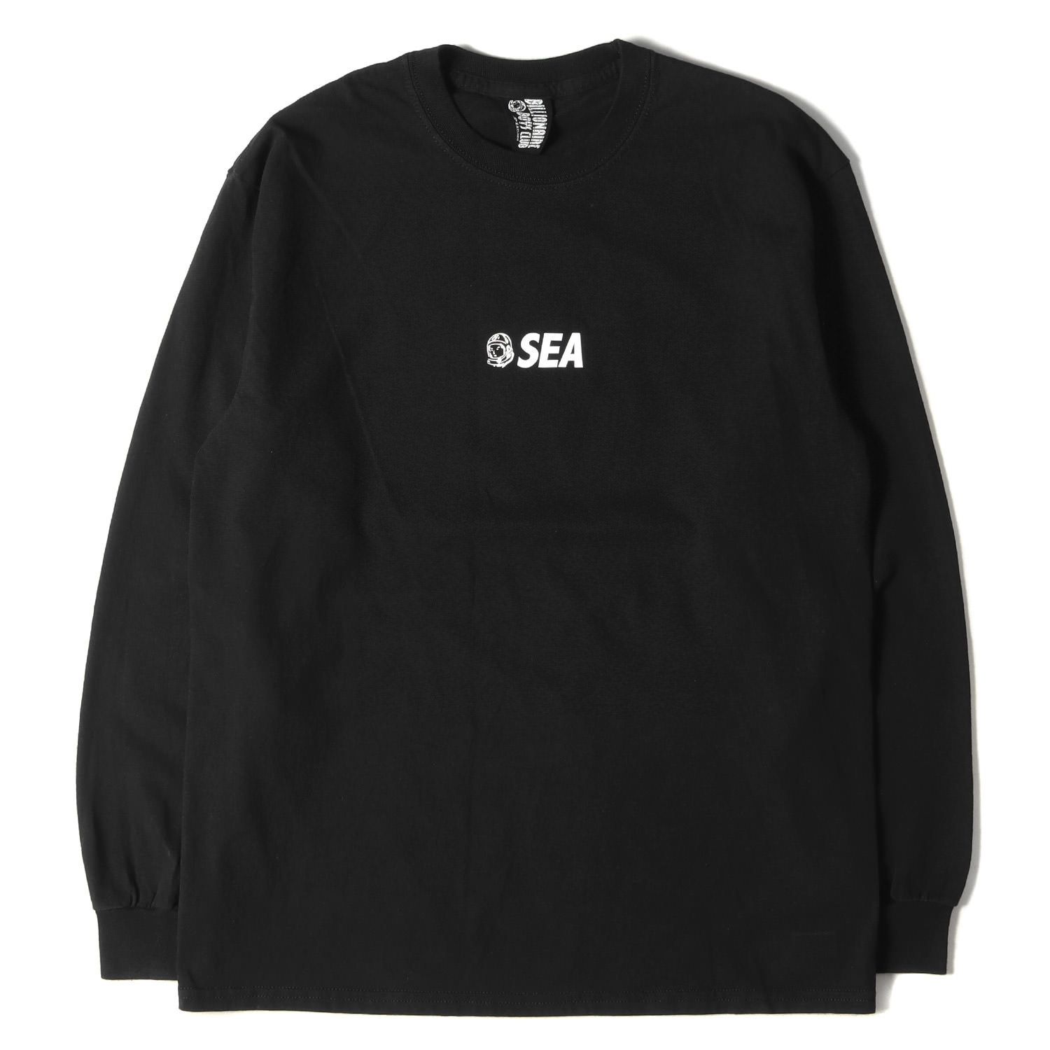 美品 WIND AND SEA ウィンダンシー Tシャツ BBC コラボロゴ クルー 