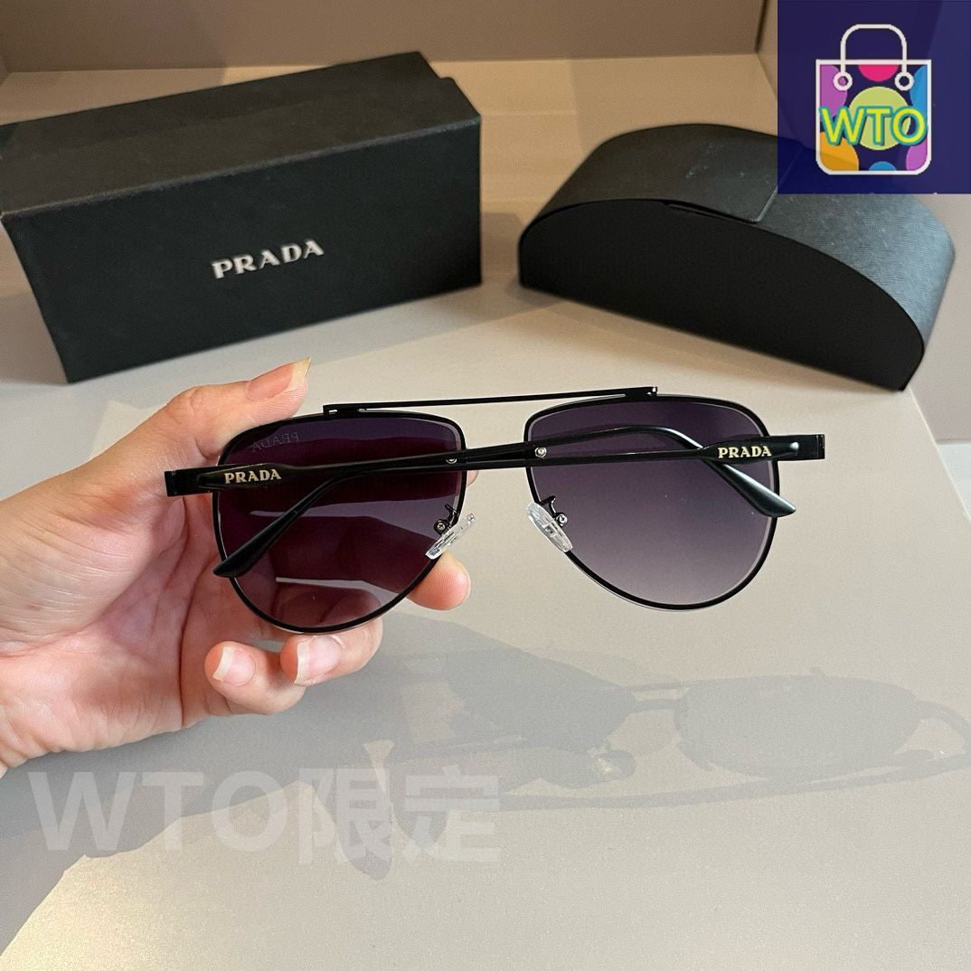 2月値下げ⭐︎PRADA サングラス PRADA プラダ ロゴ サングラス メガネ PR 24ZS メンズ ユニ