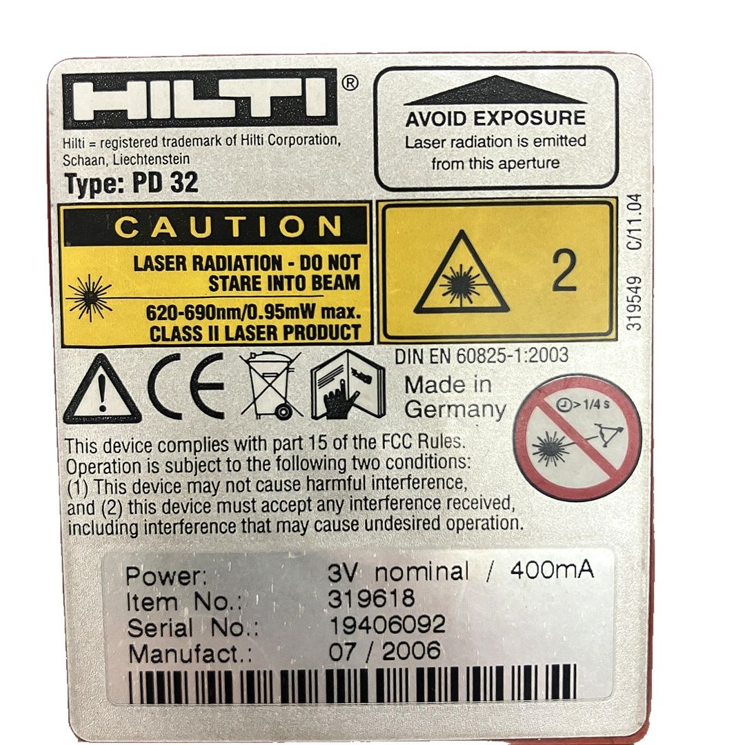 レーザーレンジメータ 測定器