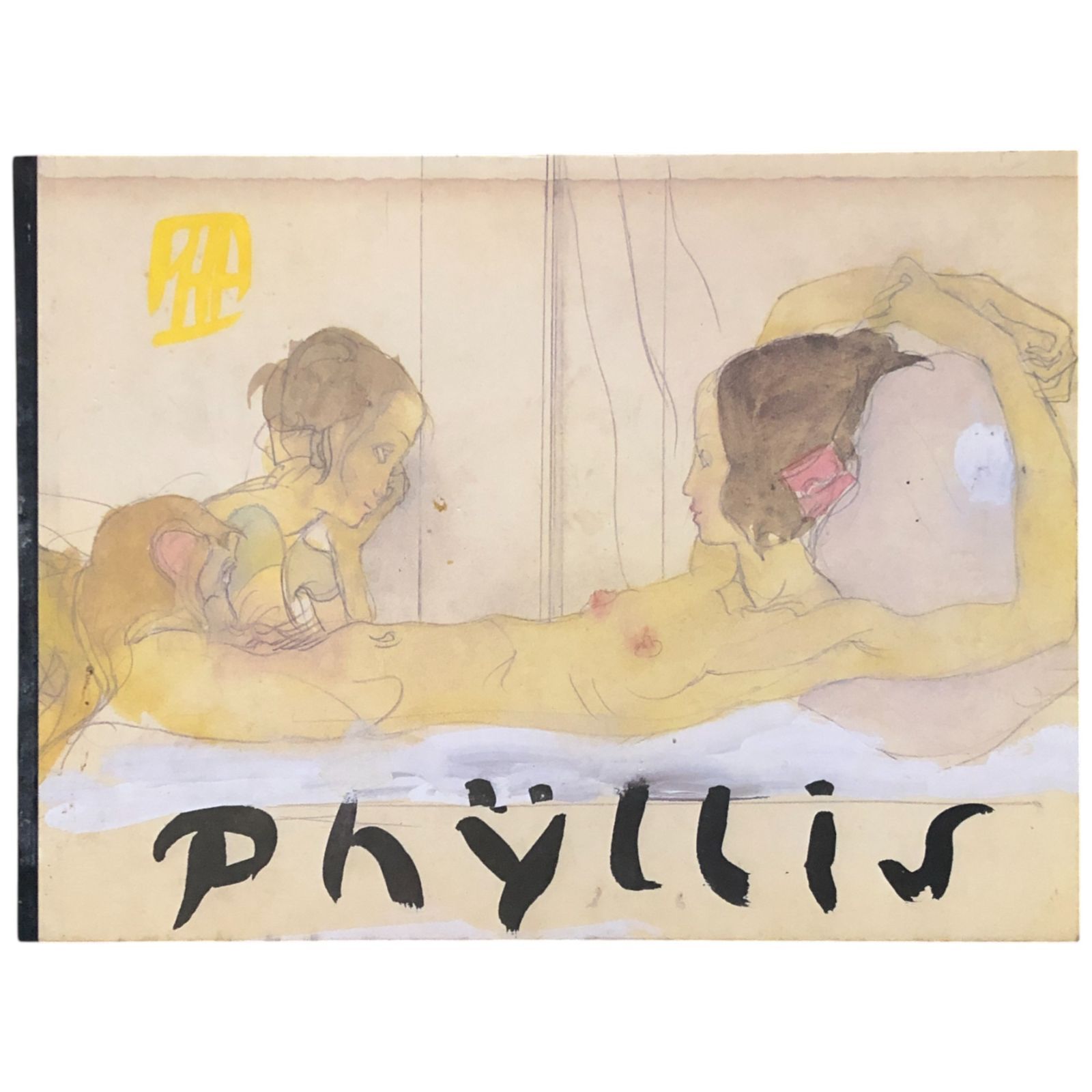 【絶版】ホルスト・ヤンセン　フュリス ホルスト・ヤンセン画集 フュリス Phyllis Horst Janssen
