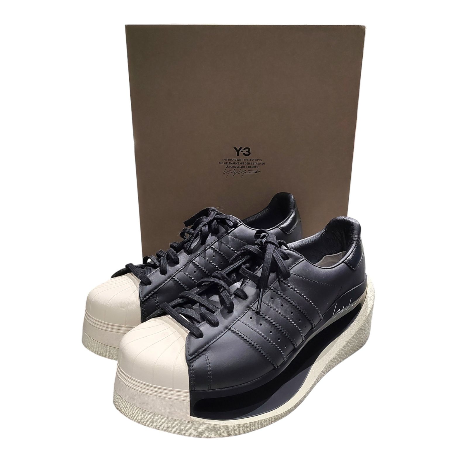 Yohji Yamamoto ヨウジヤマモト ×Y3 24SS GENDO SUPERSTAR スニーカー 