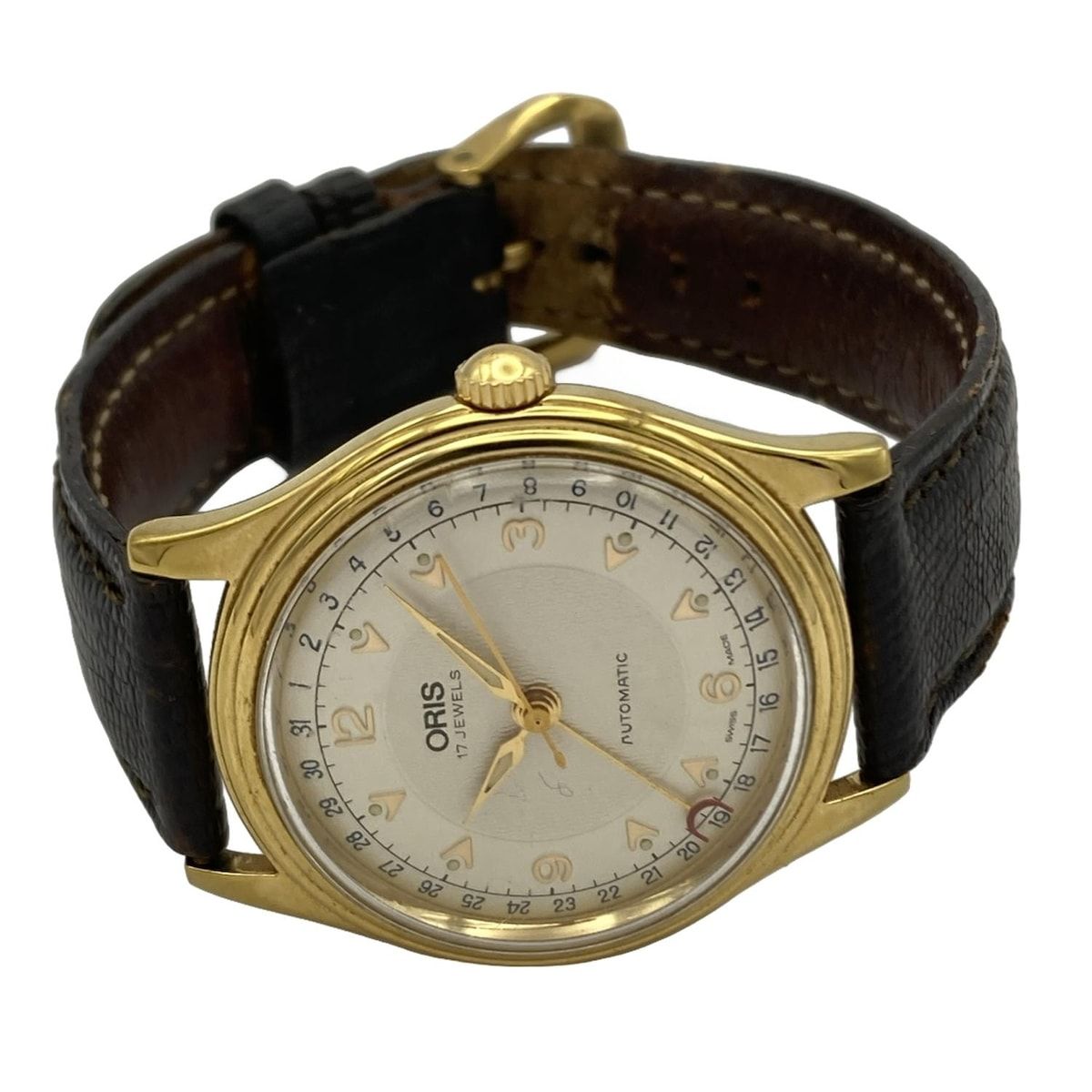ORIS 7403-40B ポインターデイト自動巻 裏スケルトン 楽天市場】【ORIS】オリス ポインターデイト 裏スケ 7403 自動
