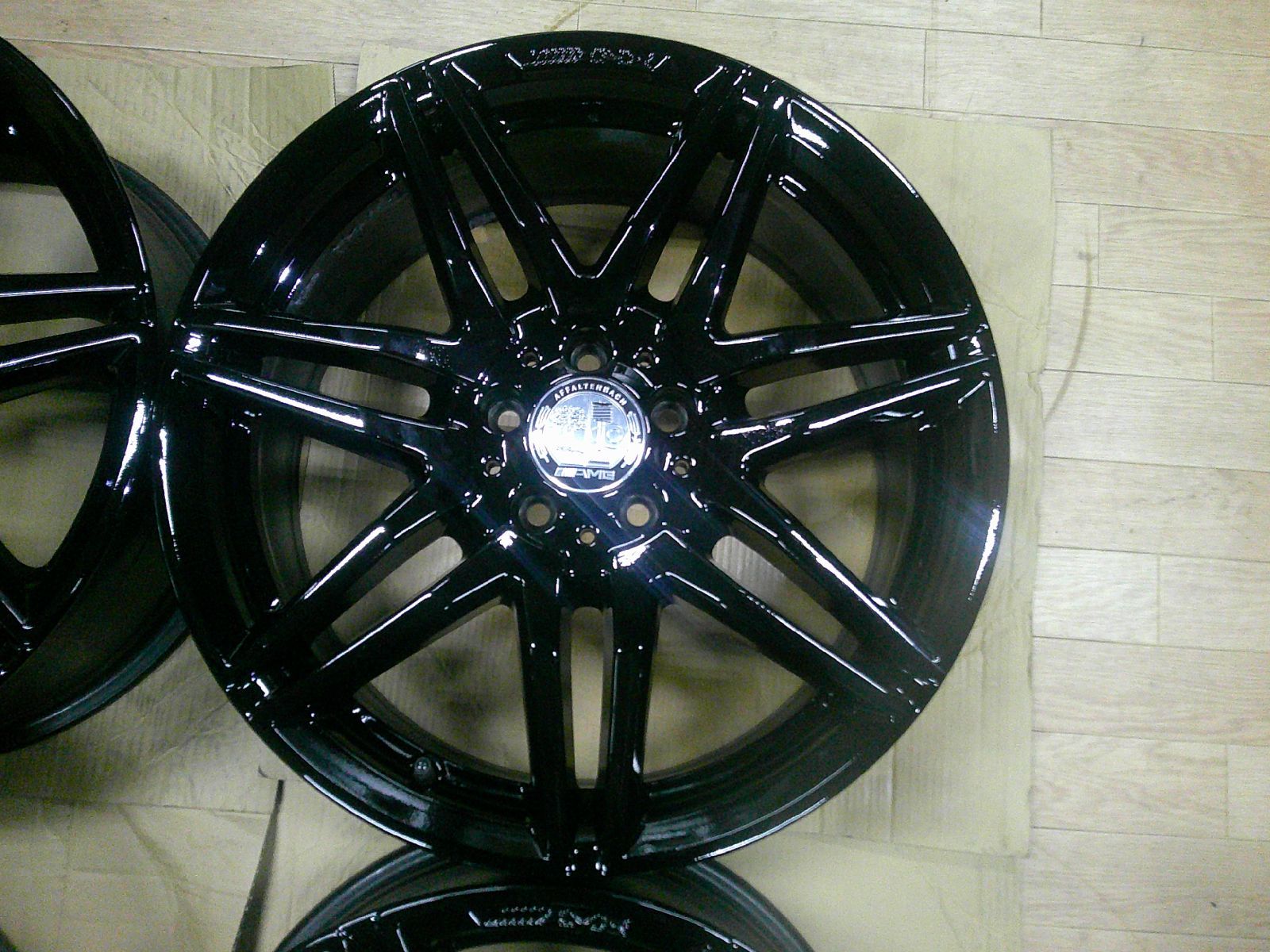 希少な純正】メルセデスベンツ W447 Vクラス 後期 艶あり 黒 220d AMG