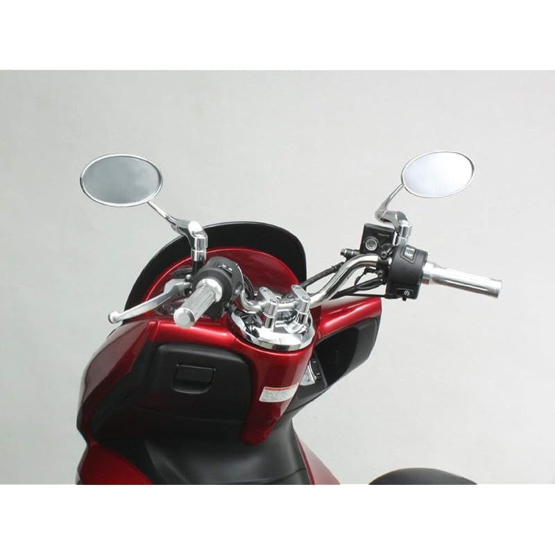 ハリケーン(HURRICANE) ハンドルバー ミニナロー (キット専用) クロームメッキ PCX HB0023C-10 1