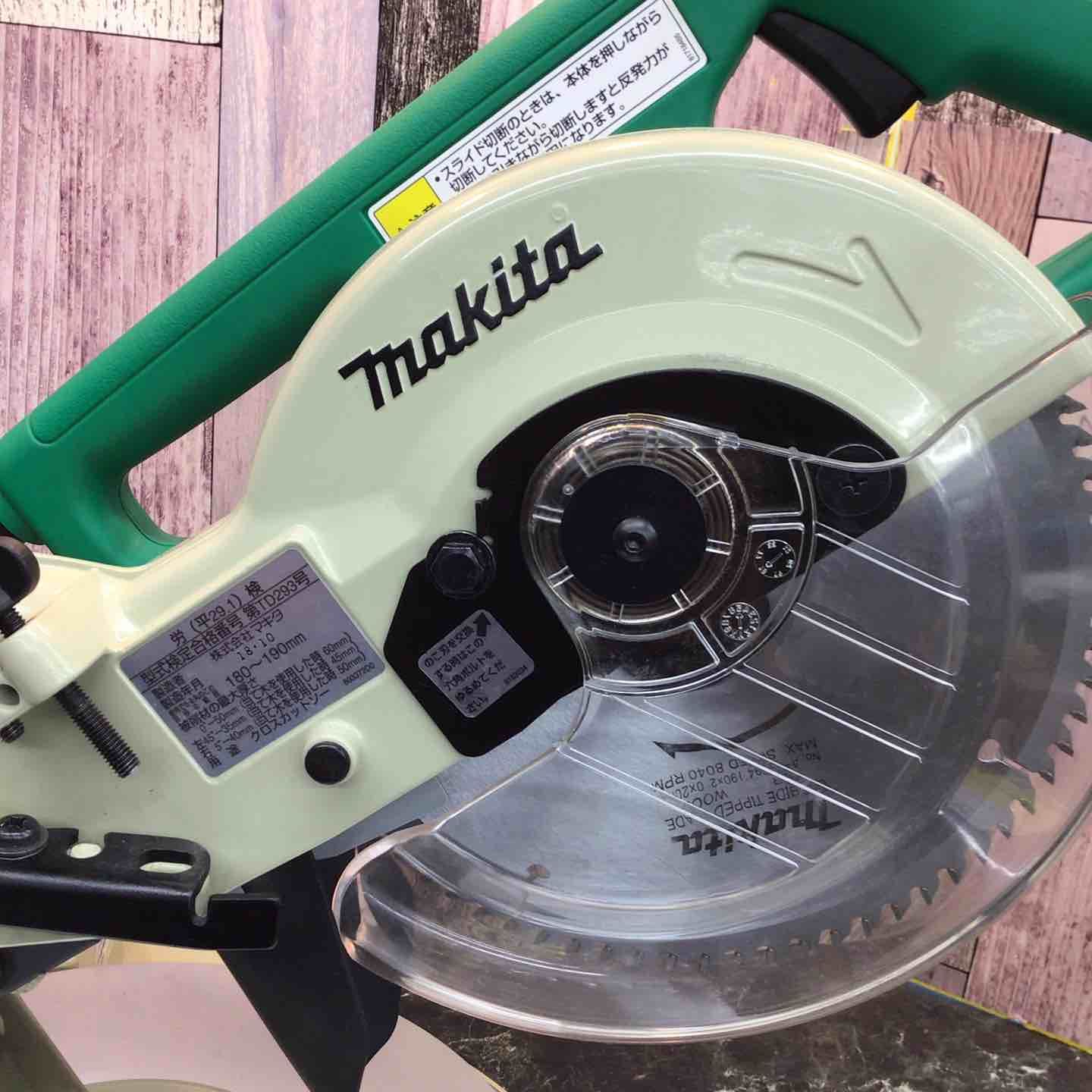 中古品】○マキタ(makita) スライドマルノコ AC100V のこ刃径190mm M244