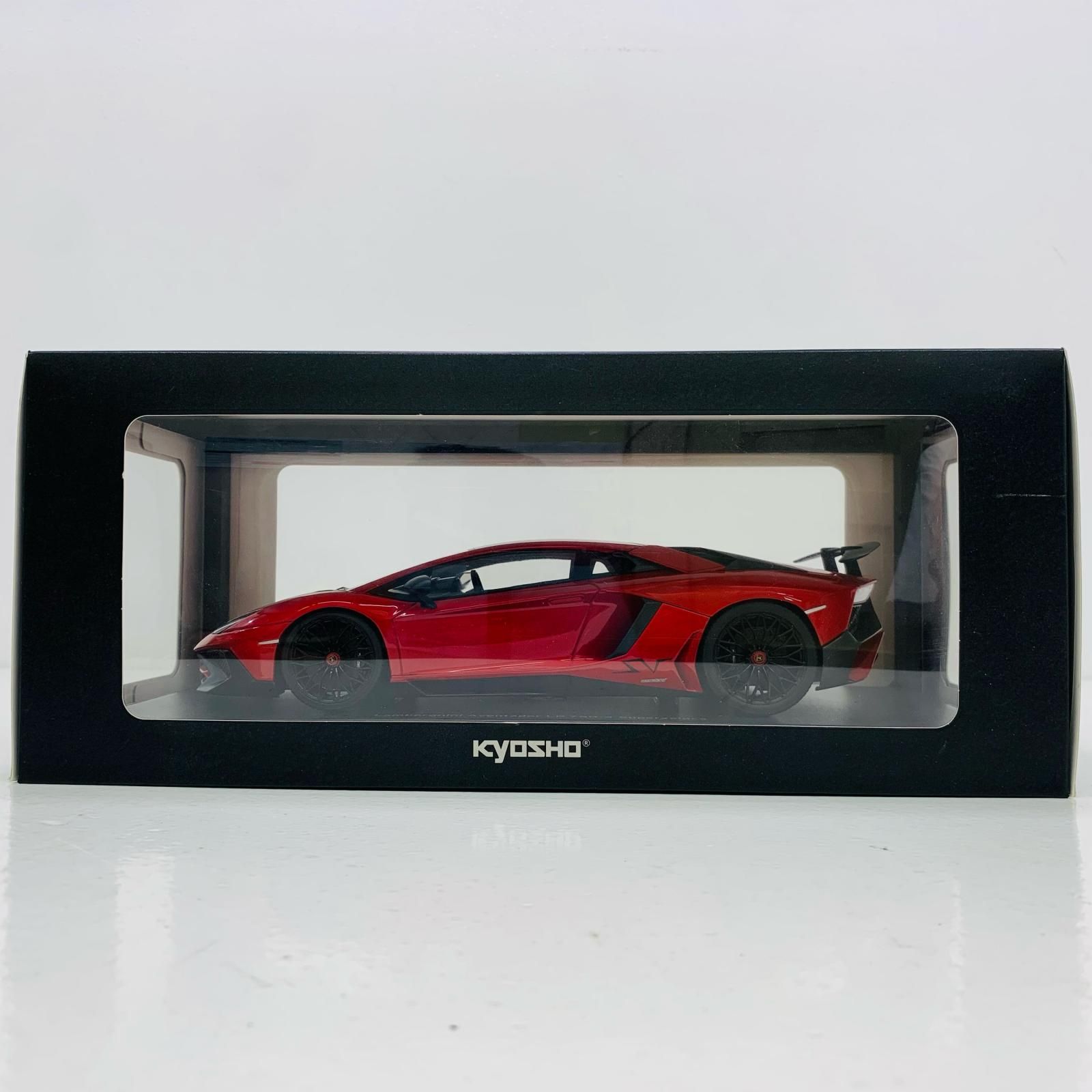 中古 おもちゃ・玩具 OUSIAシリーズ LamborghiniAventadorSV スケール 1/18 2016年製 (レッド) 【726】 中古 おもちゃ・玩具 OUSIAシリーズ LamborghiniAventadorSV