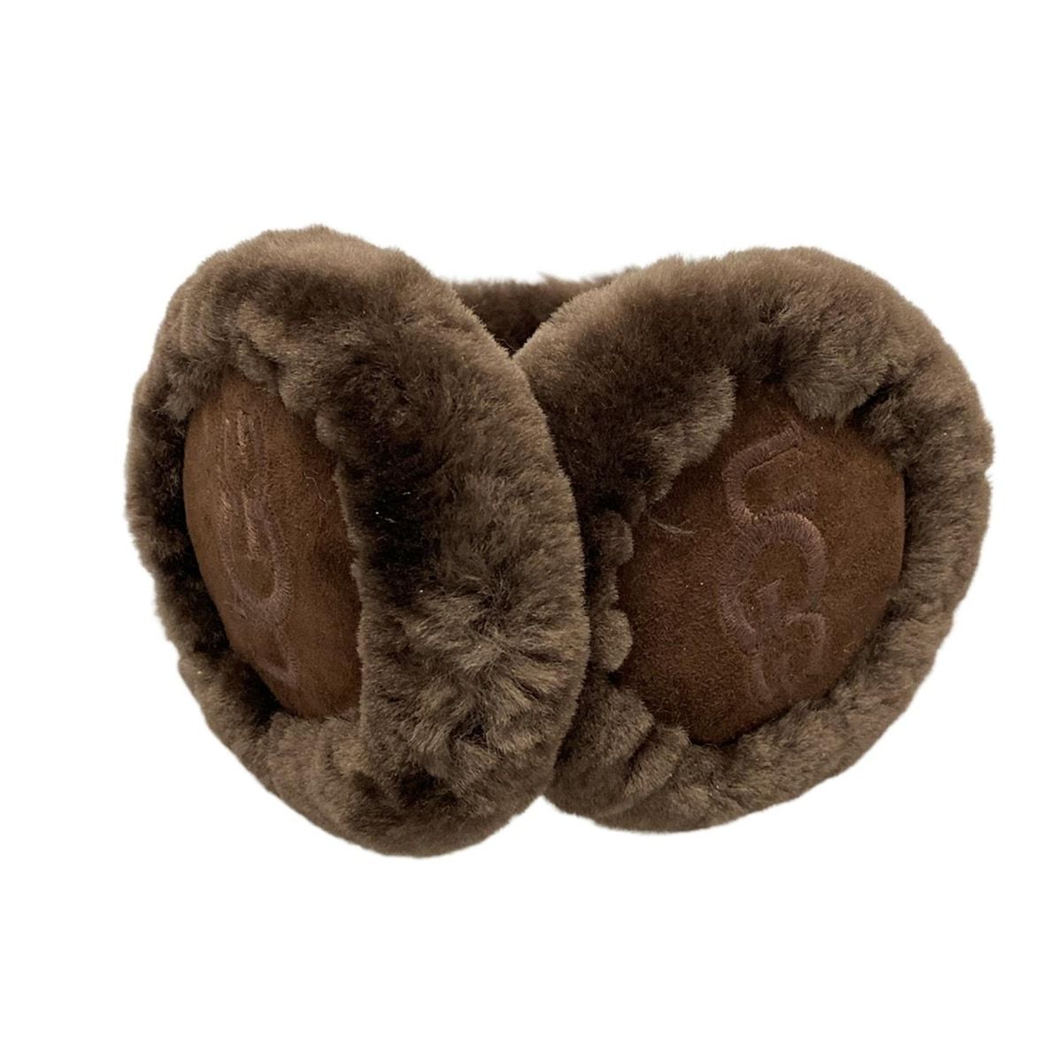 ダークブラウン イヤーマフ