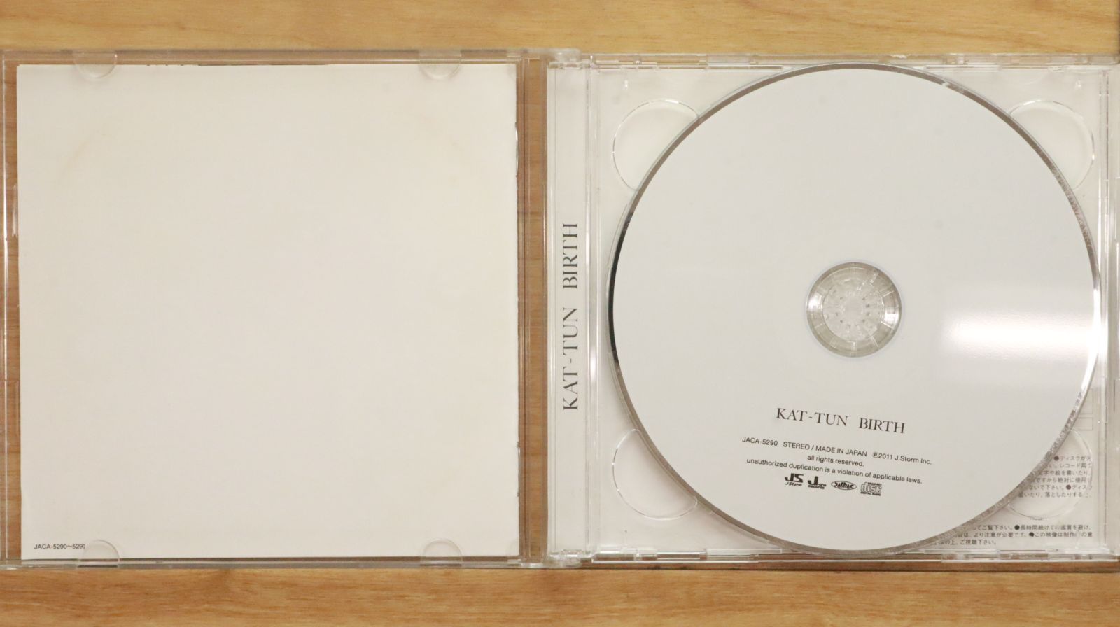 国内盤CD☆カトゥーン/KAT-TUN□ BIRTH【初回限定盤2】 【JACA5290