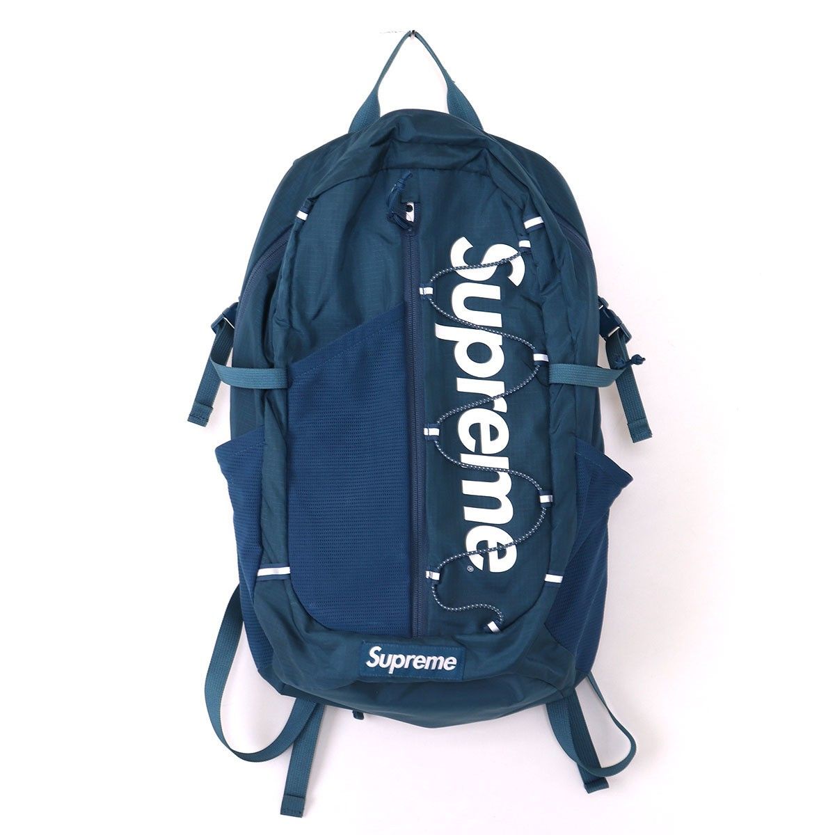 良品　Supreme 17ss バックパック　ネイビー　リュック　Cordura 良品 Supreme 17ss バックパック ネイビー リュック Cordura