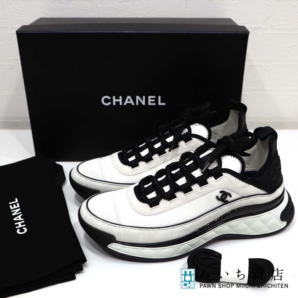 G39982 スニーカー 名東】【CHANEL】シャネル シャネルスニーカー　39 Y56536 23P ピンク K5852 靴