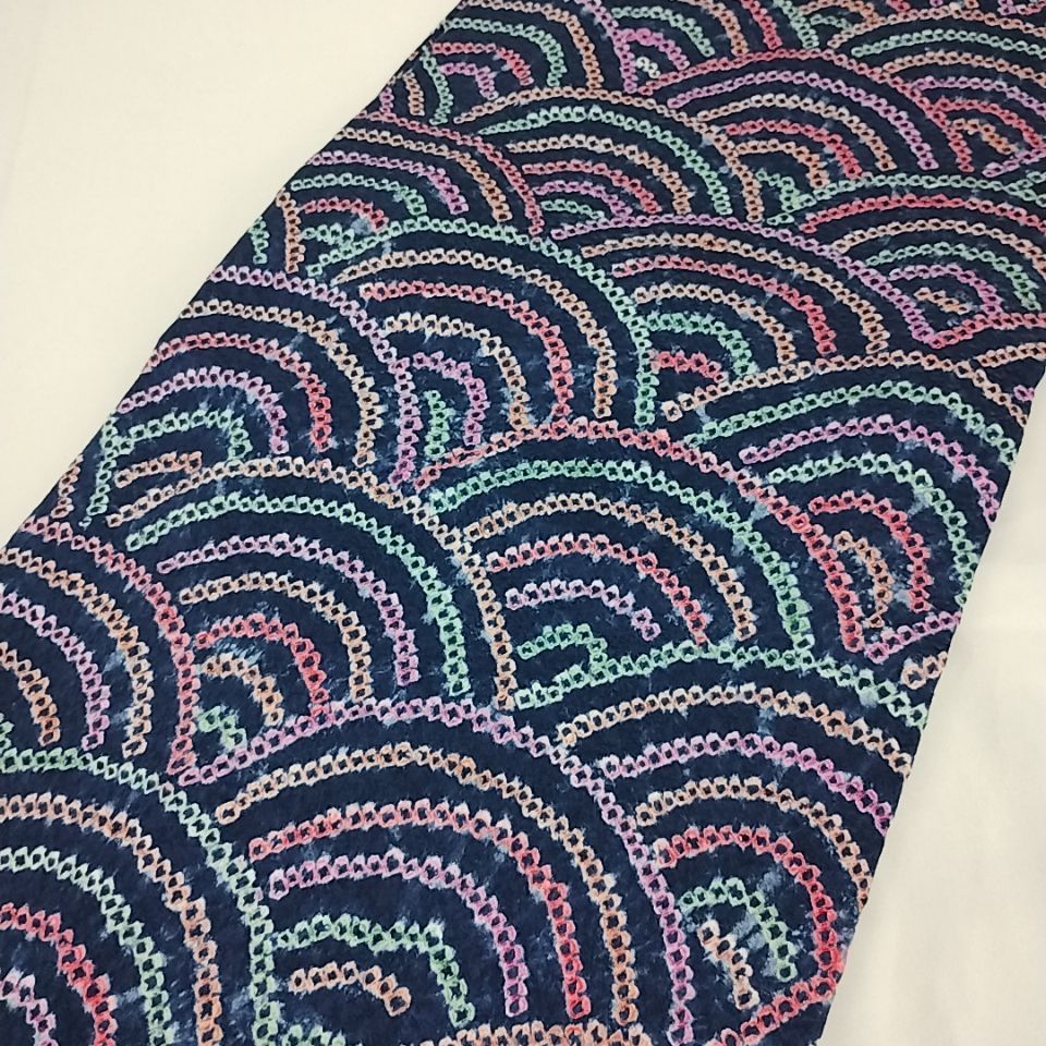 ブルー系絞り 振袖＆着物＆羽織