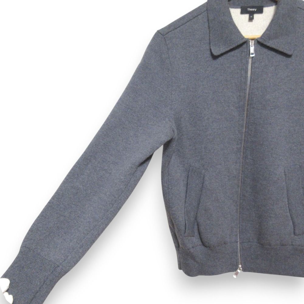 美品 Theory セオリー DARKO JKT CHAMPION LT ジップアップ ストレッチ
