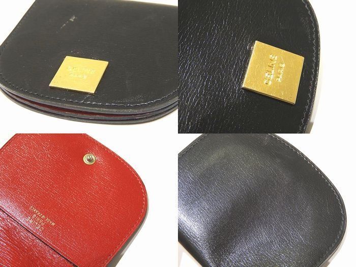 CELINE ブラック コインケース Amazon | [セリーヌ] コインケース カードケース トリオンフ
