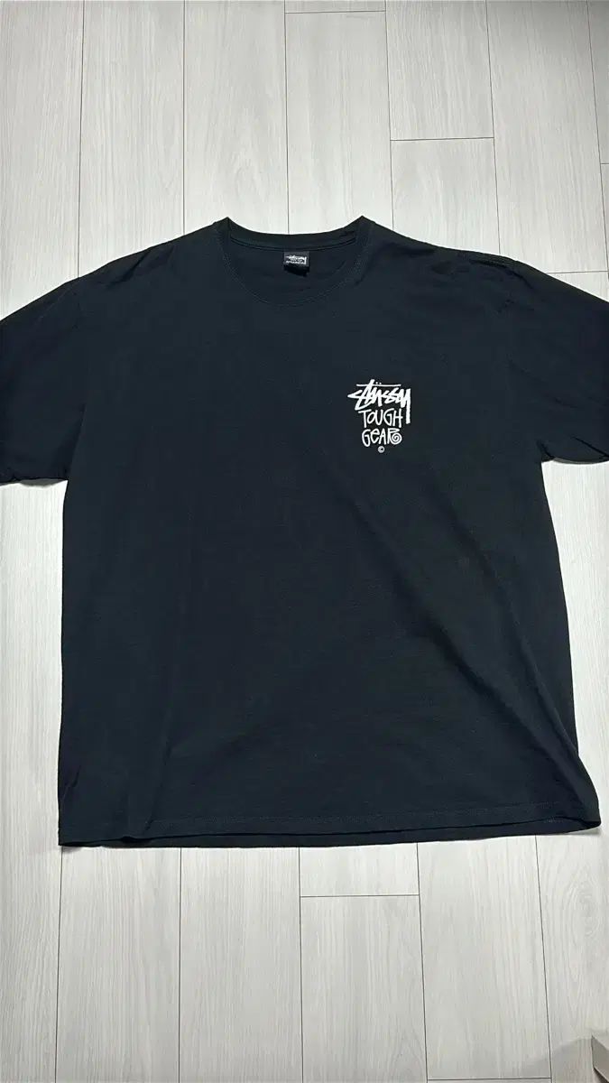 XXL STUSSY(ステューシー) タフギア 半袖 黒