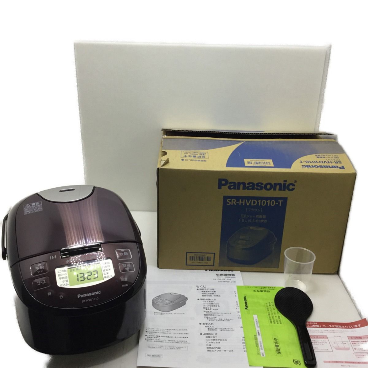 パナソニック IH炊飯器 SR-HVD1010-T 2022年製 Amazon | Panasonic パナソニック IH炊飯器 SR-HVD1010-T