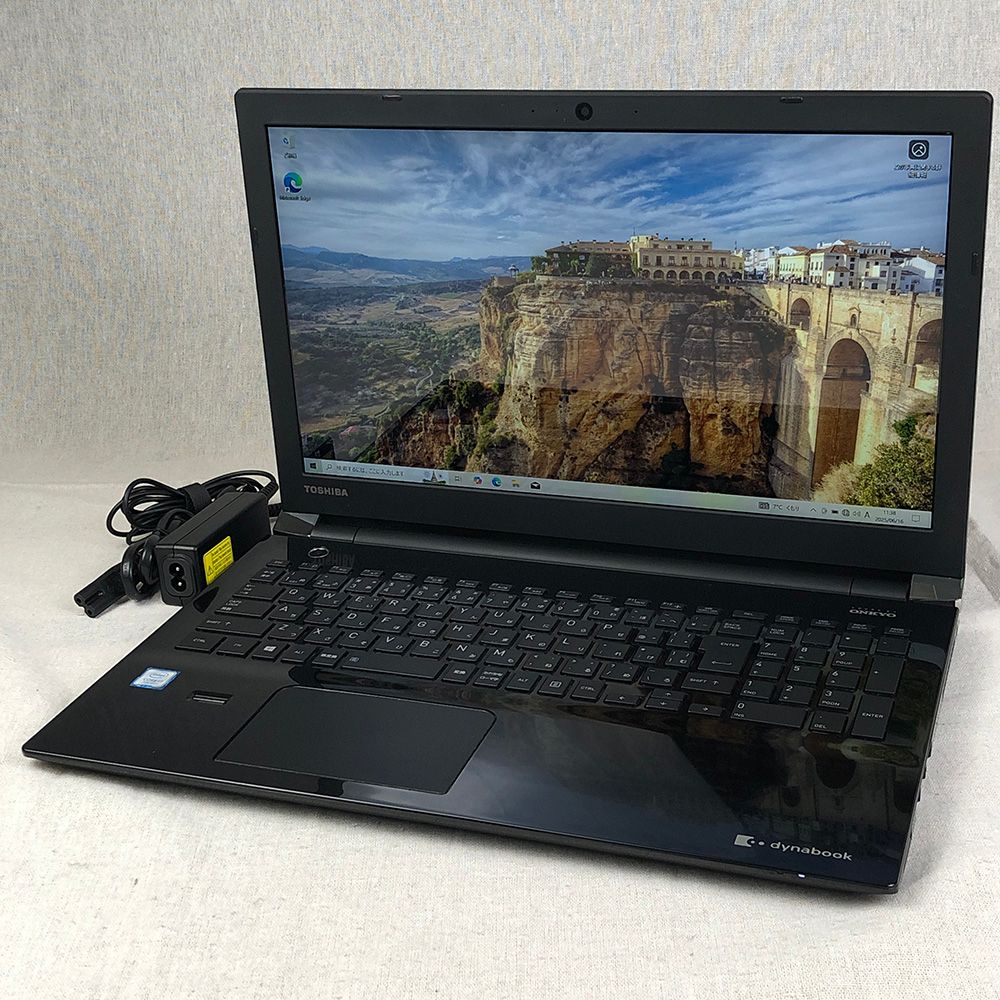 ◆ジャンク品◆ノートPC パソコン TOSHIBA dynabook T75|CB i7-7500U 8GB HDD1TB 動作不安定|LT-JUNK-251018 038340