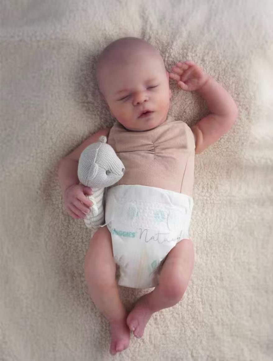 40cm 赤ちゃんリボーンドールデビュー