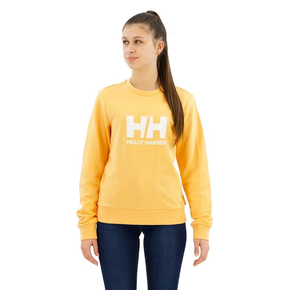 お取り寄せ ２～４週間で発送 ヘリーハンセン ロゴ クルー 2.0 スウェットシャツ レディース Miami Peach HELLY HANSEN Logo Crew 2.0 sweatshirt t