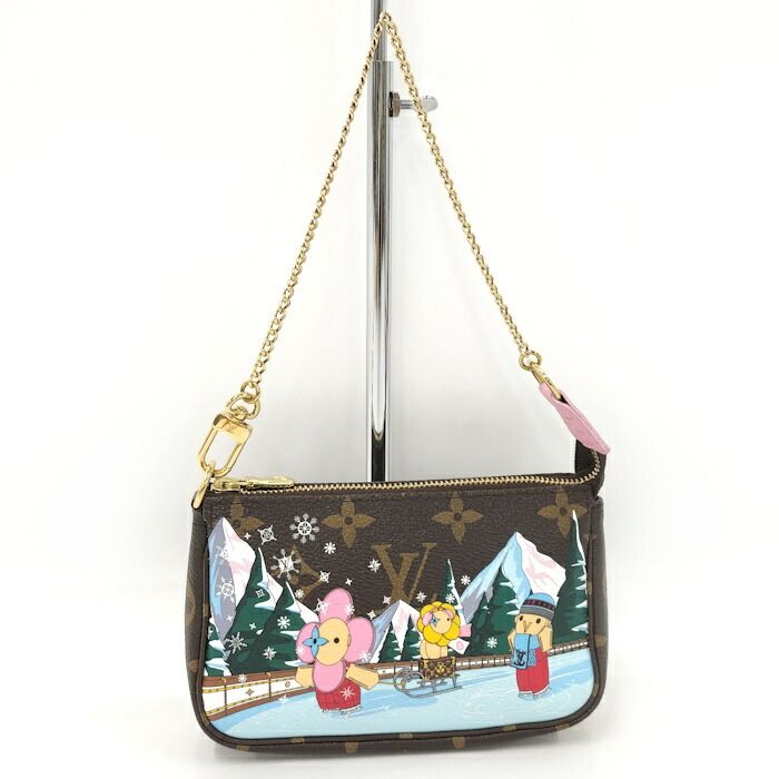 美品【LOUIS VUITTON】アクセサリーポーチ ミニポシェット モノグラム LOUIS VUITTON ミニポシェット アクセソワール アクセサリー