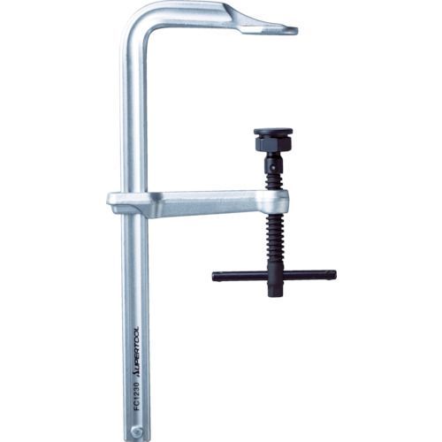 スーパー Ｌ型クランプ 強力型 タイプ フトコロ深さ １２０ｍｍ クランプ範囲 ３００ｍｍ