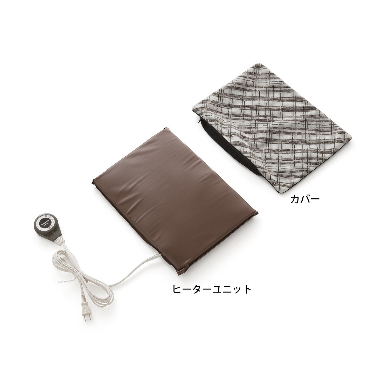 パナソニック 電気あんか ソフト(大形) 格子柄 DW-78P-H [単品] 【公式