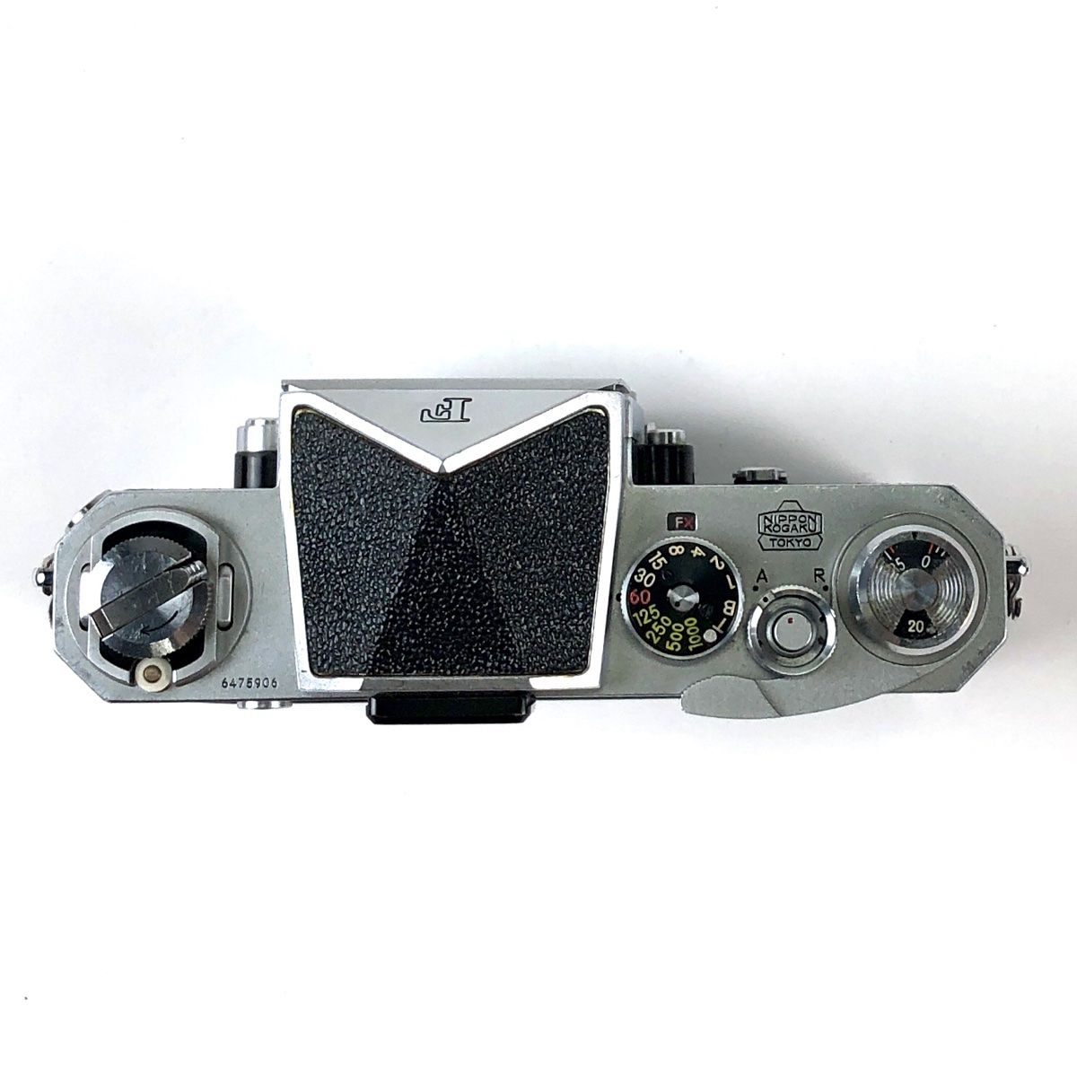 ニコン Nikon F アイレベル シルバー ボディ フィルム マニュアル