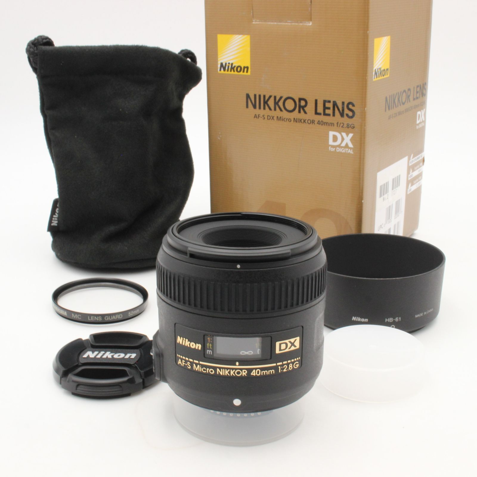 極美品】 Nikon ニコン AF-S Micro NIKKOR 40mm f2.8 G DX nikon