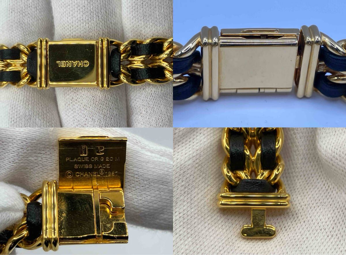 稼働品 OH済み CHANEL シャネル PREMIERE プルミエールL クォーツ