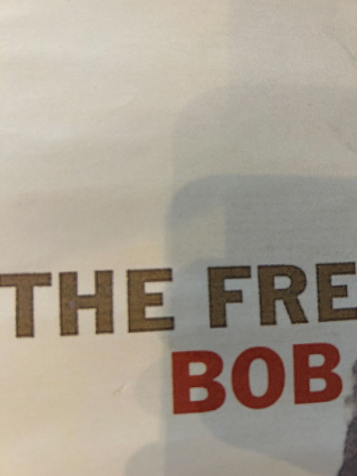 ボブ・ディラン Bob Dylan / The Freewheelin' Bob Dylan 2013年