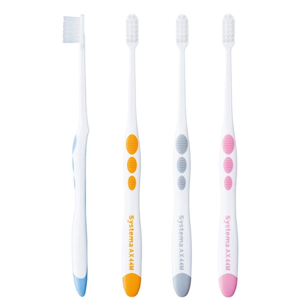 【数量限定】ふつう) 4本　44M(コンパクト × 歯ブラシ システマAX ライオン