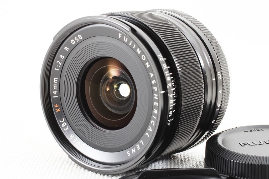 極上品 FUJIFILM フジフィルム XF 14mm F2.8 R 超広角レンズ - メルカリ