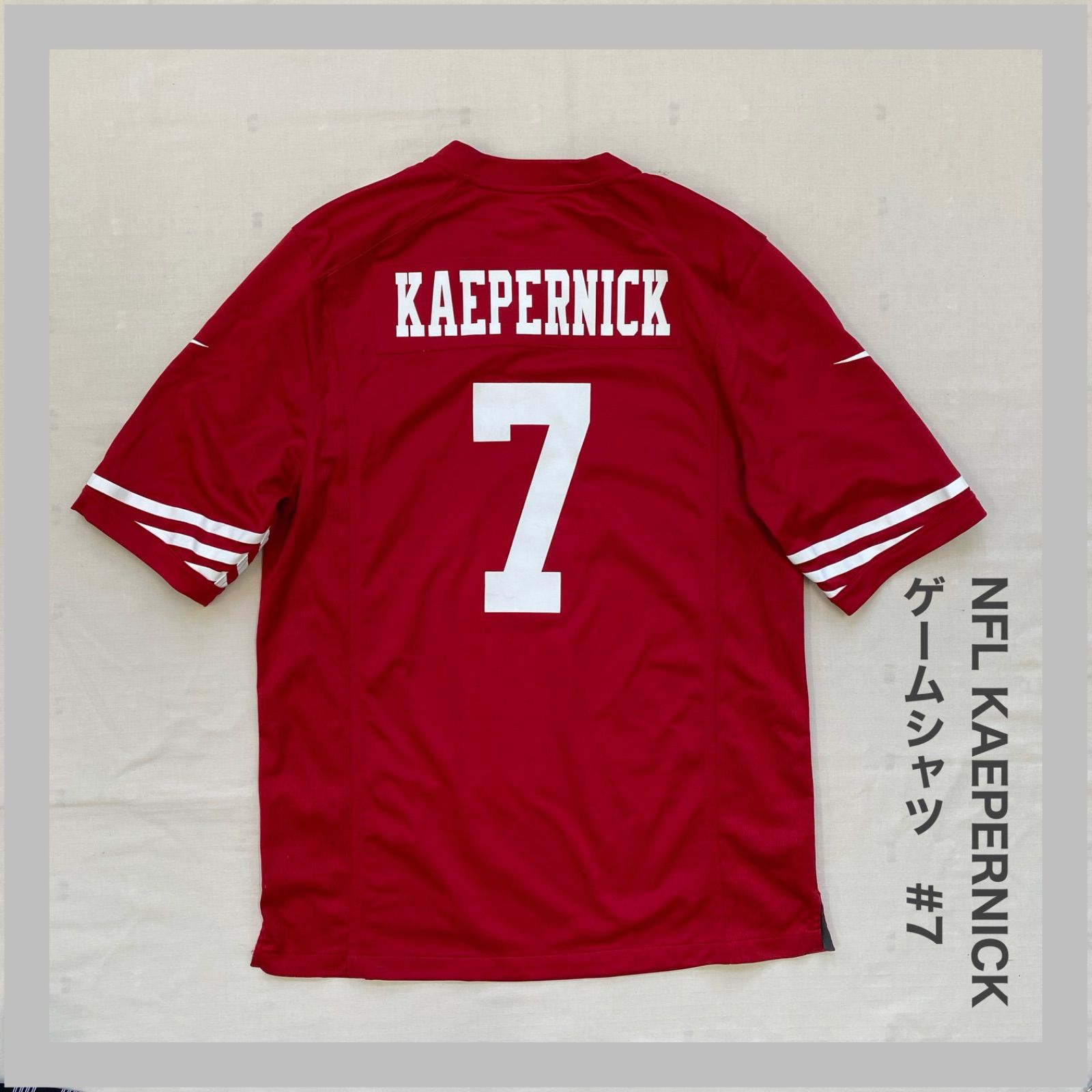 ☆NIKE☆ NFL サンフランシスコ・49ers ゲームシャツ C-4808 NIKE ナイキ NFL 49ERS KAEPERNICK コリン・キュパニック 7