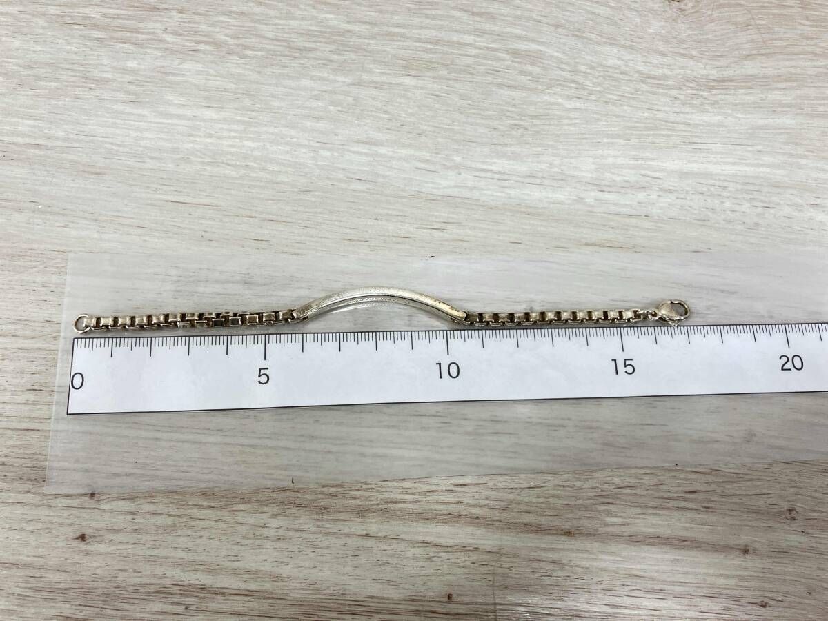 TIFFANY-Co. ティファニー|SV|IDブレスレット|17.3g|シルバーブレスレット