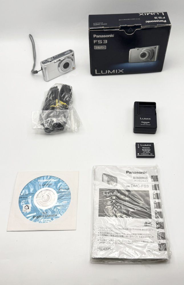 ☆値下げしました！【デジタルカメラ LUMIX DMC-FS3 シルバー 】 Panasonic Digital Camera LUMIX FS3 Silver DMC-FS3-S | eBay