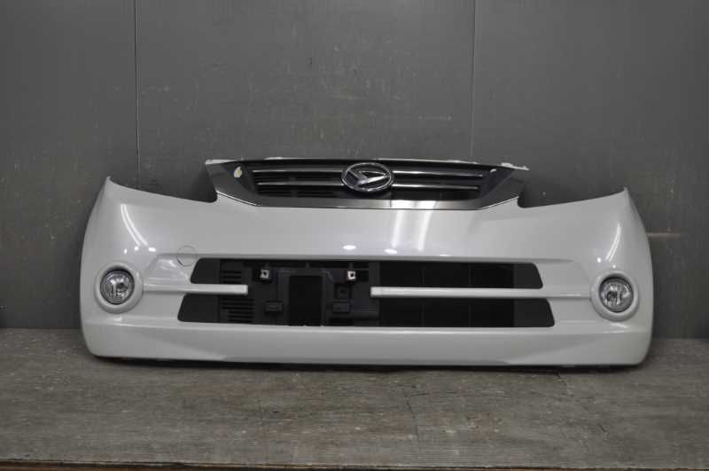 フロントバンパー フォグランプ付 Fバンパー W24 白 L175S ムーヴ L 後期 52119-B2830 52101-B2560-A0 s020942G