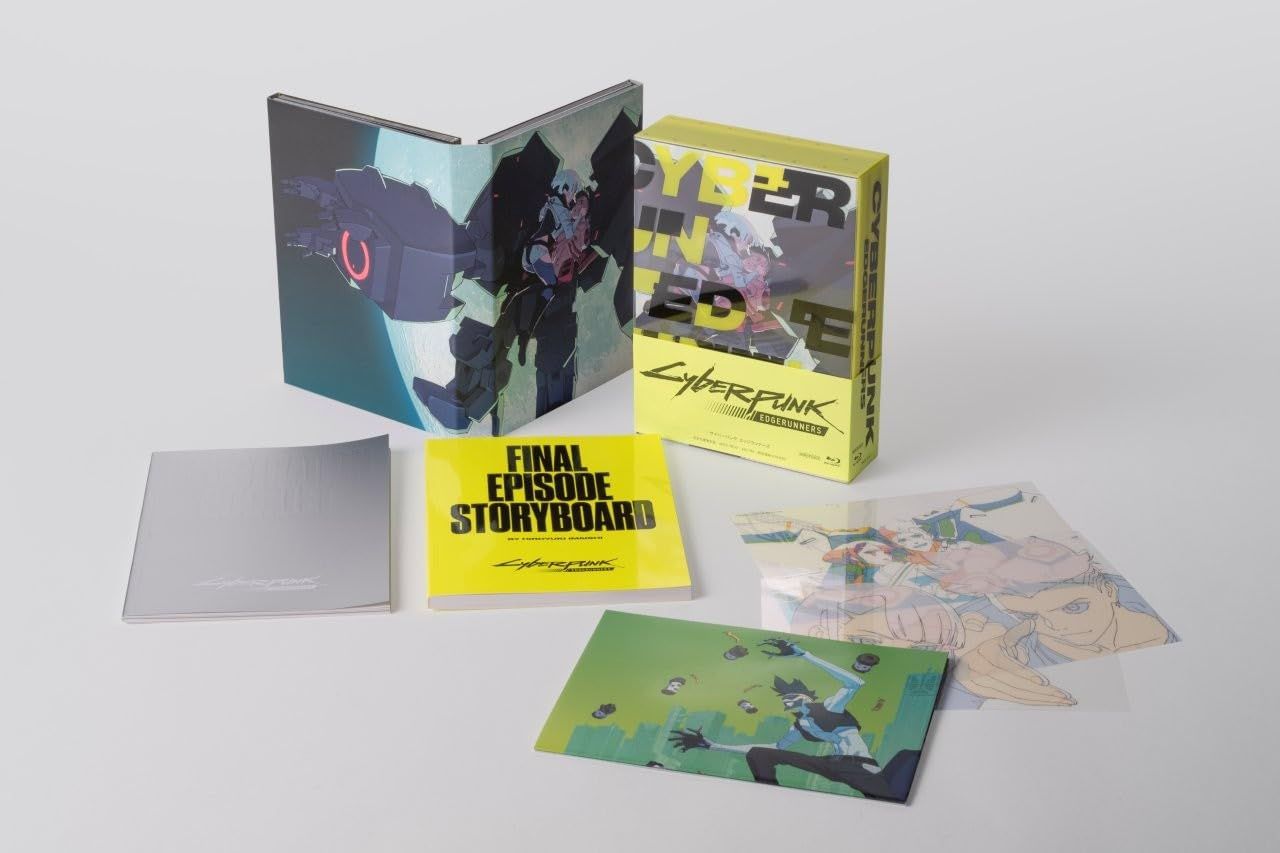 新品未開封　サイバーパンク:エッジランナーズ〈完全生産限定版・4枚組〉　　日本版 新品未開封】サイバーパンク: エッジランナーズ(完全生産限定版