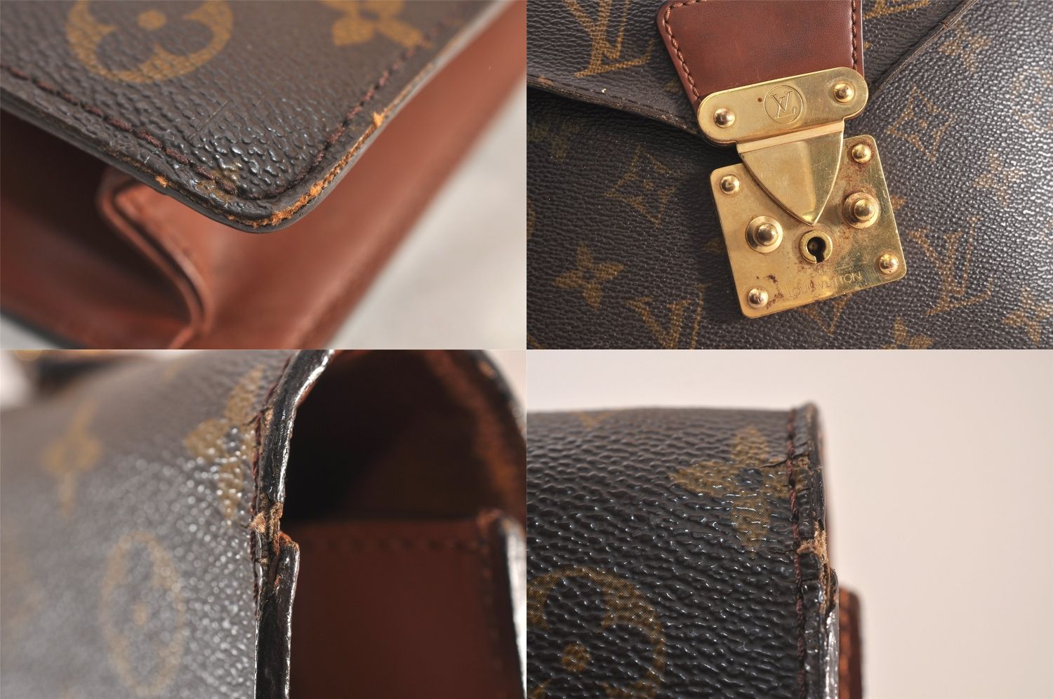 LOUIS VUITTON ルイヴィトン モノグラム ポルト ドキュマン
