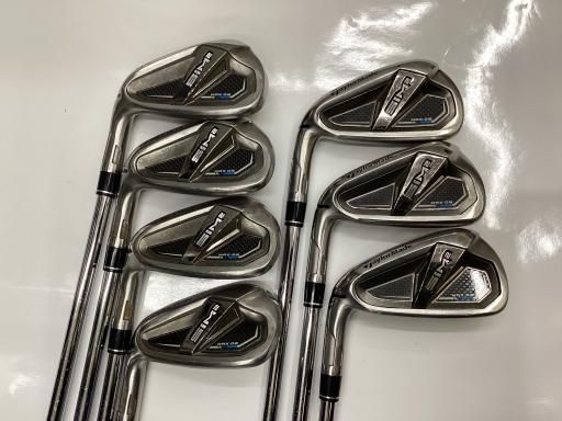テーラーメイド SIM2 MAX OS 9S レフティ USA アイアンセット IR KBS MAX MT85 US フレックスR メンズ 男性用 左利き レフティ 左用 Dランク ゴルフクラブ