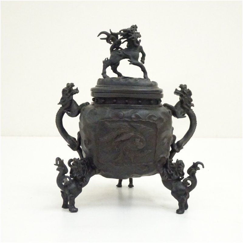 Amazon.co.jp: 高岡銅器 蝋型鋳銅文鎮 文鎮 二上常太郎 二上元威 作