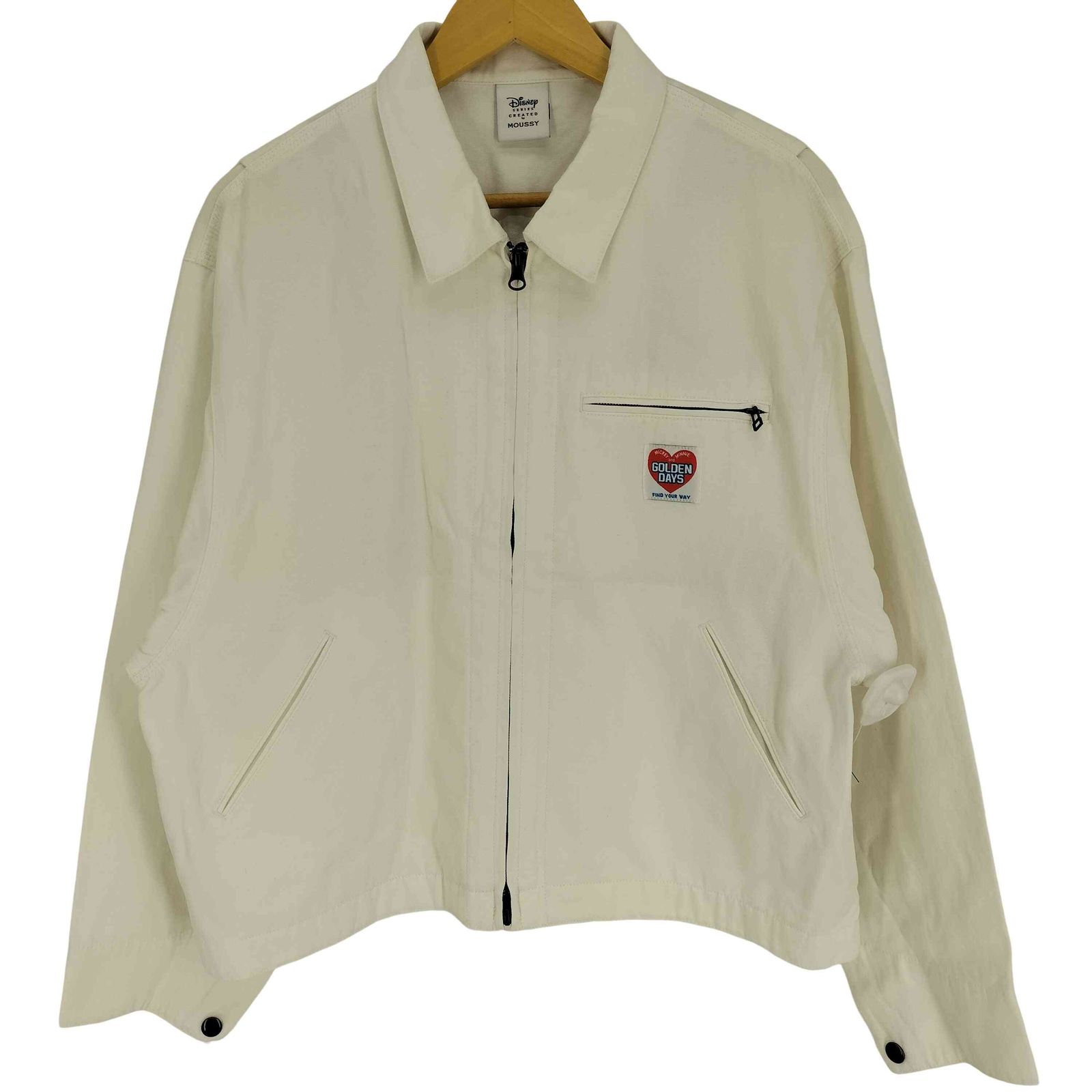 MOUSSY MD SINGLE COLLAR ZIP UP ジャケット｜マウジー moussy 25SS