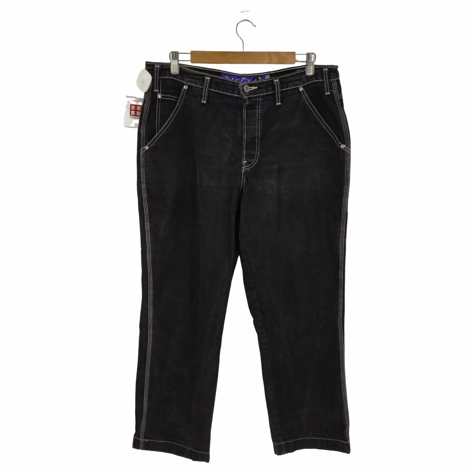 リーバイス Levis 90S SILVERTAB BAGGY バギーデニムパンツ ブラック BLK メンズ  36/30