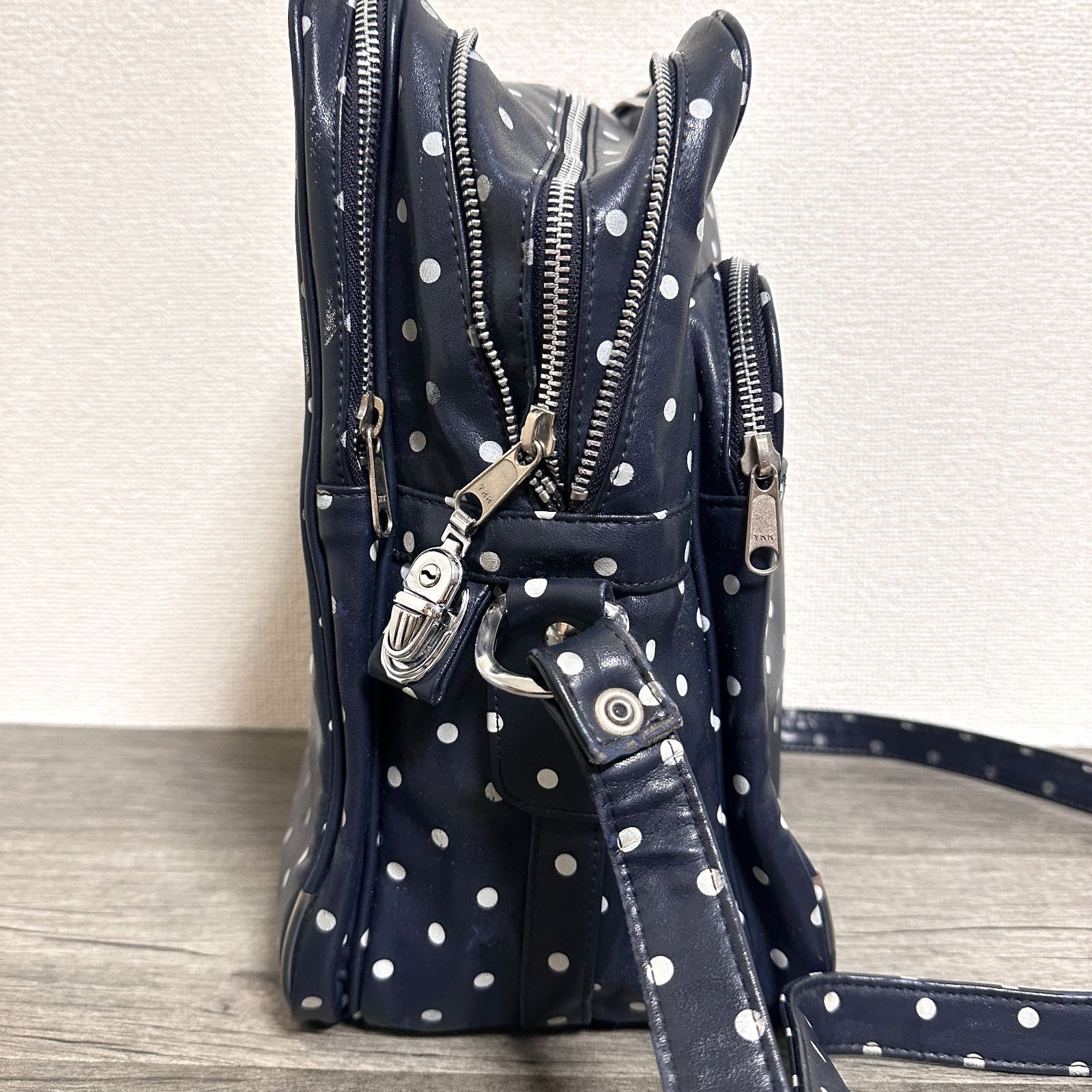 COMME des GARCONS コムデギャルソン/ドットショルダーバッグ ドット柄が可愛い】コムデギャルソンガール ショルダーバッグ (COMME
