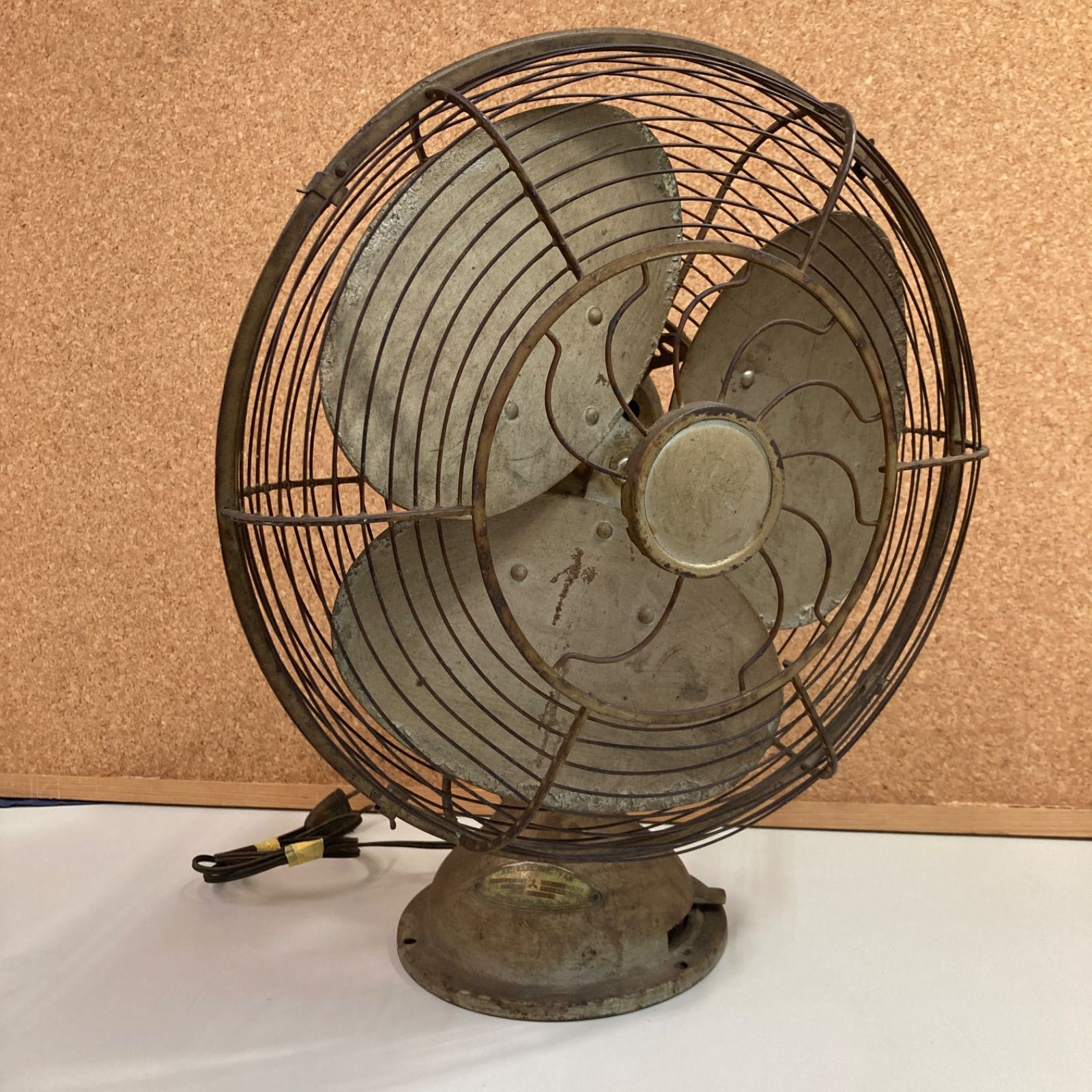 三菱 扇風機 昭和レトロ 当時物 あインテリア アンティーク（三菱 