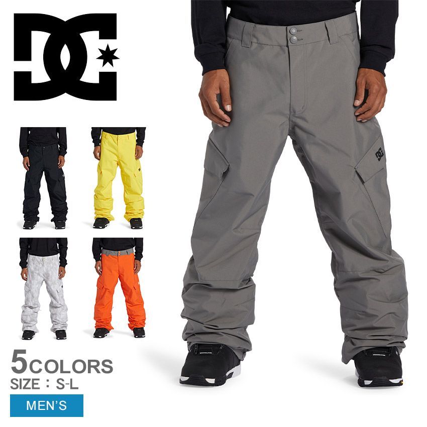 DCシューズ ロングパンツ ADYTP03042 メンズ BANSHEE PANT DCSHOECOUSA カラー:05.グレー 品番：2418-0119