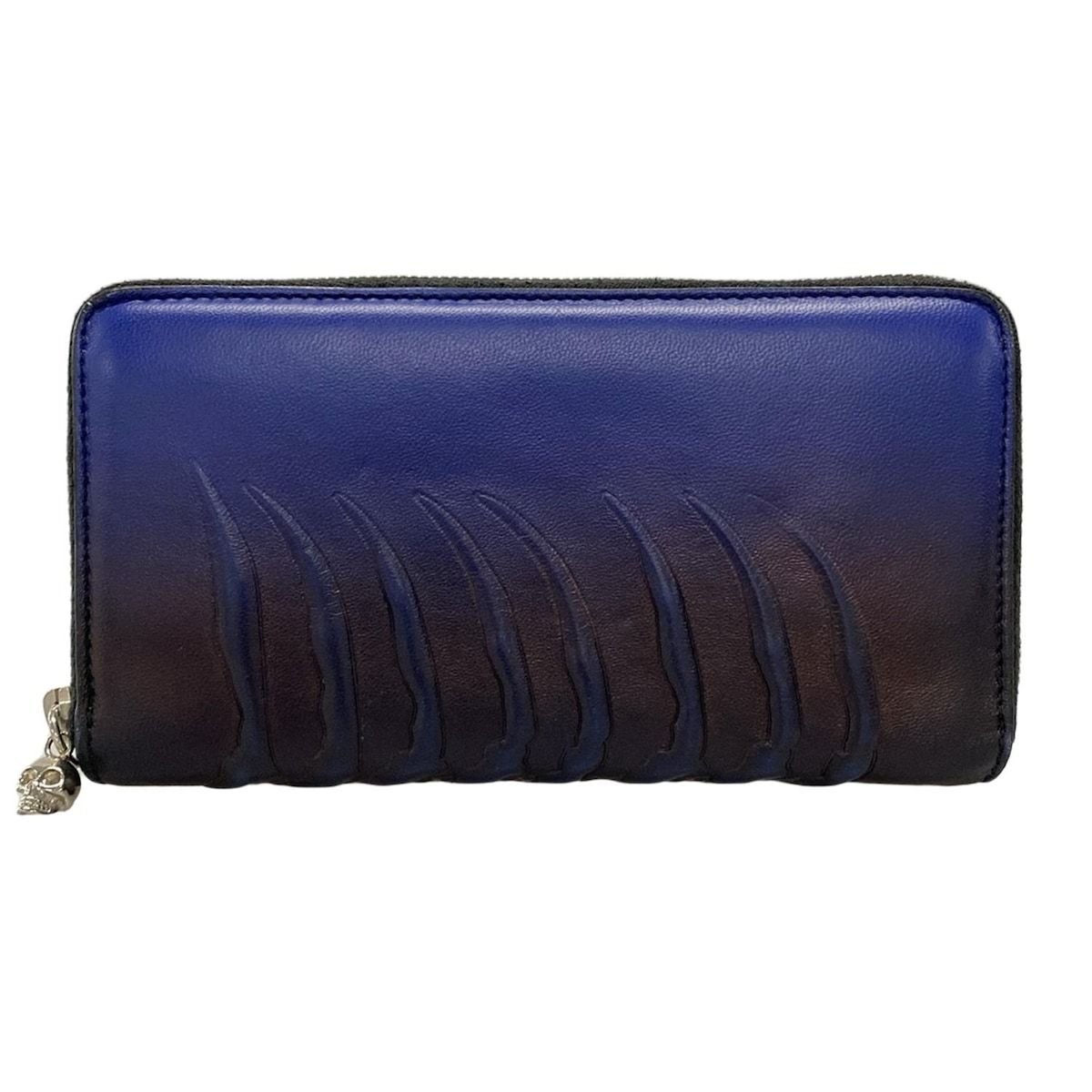 ALEXANDER McQUEEN(アレキサンダーマックイーン) 長財布 - ブルー  
